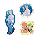 初音ミク×ラスカル 2025 きらきらクリアステッカー3枚セット / 鏡音レン