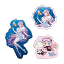 初音ミク×ラスカル 2025 きらきらクリアステッカー3枚セット / 巡音ルカ