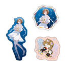 初音ミク×ラスカル 2025 きらきらクリアステッカー3枚セット / MEIKO