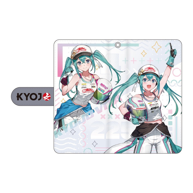 レーシングミク KYOJO VITA 2025 Ver. 手帳型スマートフォンケース