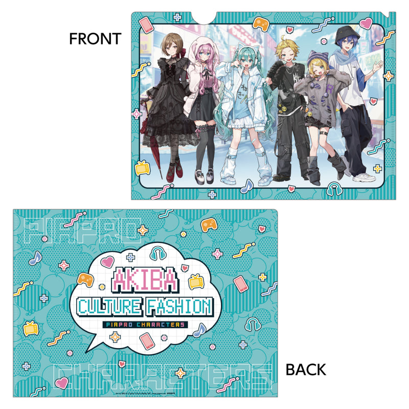 初音ミク クリアファイル akiba culture fashion