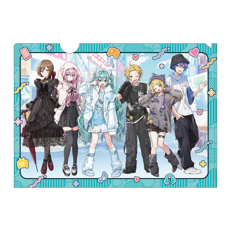 初音ミク クリアファイル akiba culture fashion