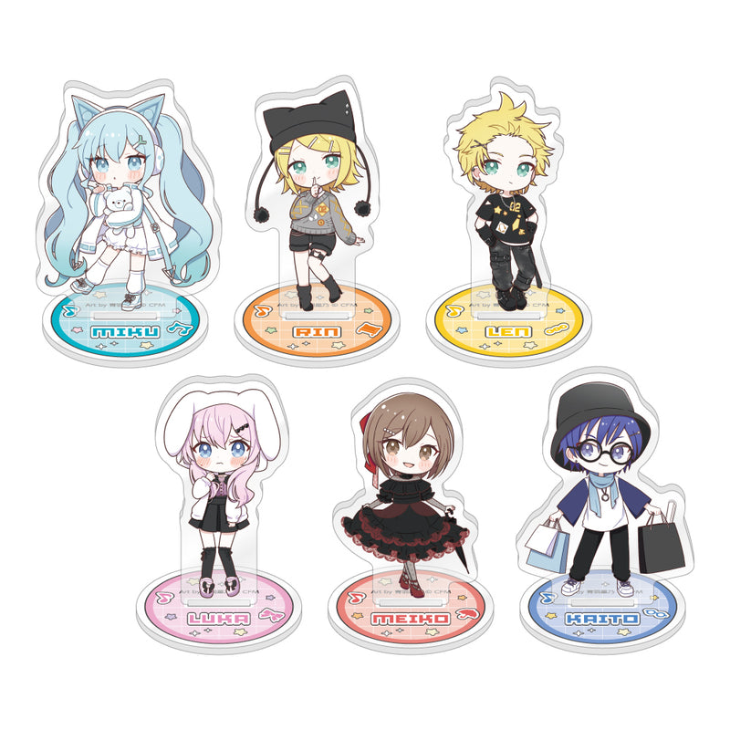 初音ミク  トレーディングちびキャラアクリルスタンド akiba culture fashion(単品)