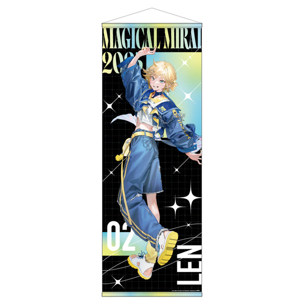 マジカルミライ2025 等身大タペストリー KAITO 二色こぺ Ver. 新品 マジカルミライ2025 等身大タペストリー / 巡音ルカ 二色こぺ