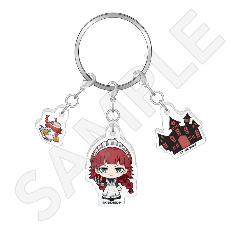 文豪ストレイドッグス 3連アクリルキーホルダー Ghost House ver. / ルーシー・M