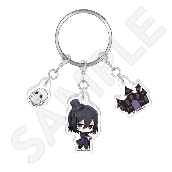 文豪ストレイドッグス 3連アクリルキーホルダー Ghost House ver. / フョードル・D