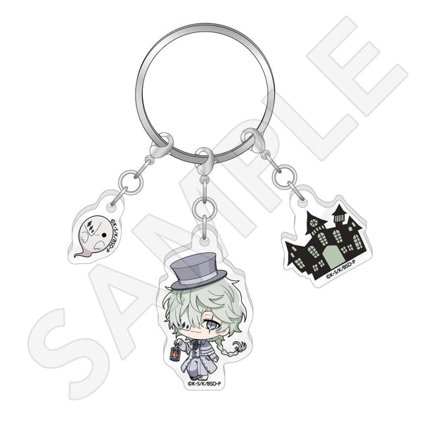 文豪ストレイドッグス 3連アクリルキーホルダー Ghost House ver. / ニコライ・Ｇ