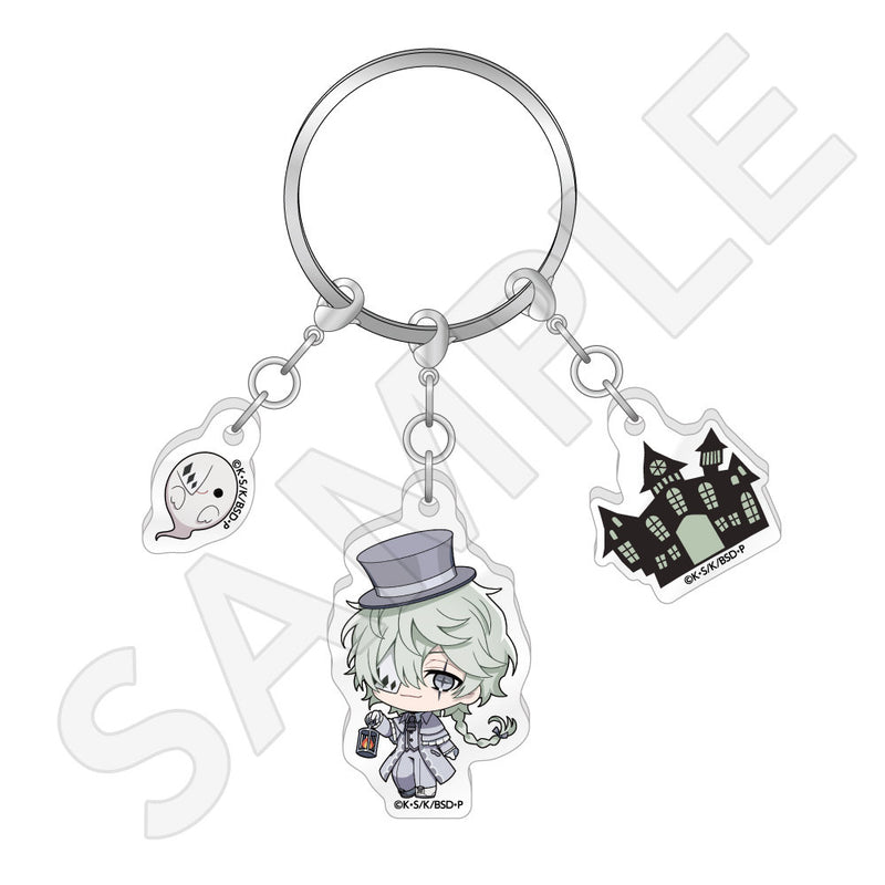 文豪ストレイドッグス 3連アクリルキーホルダー Ghost House ver. / ニコライ・Ｇ