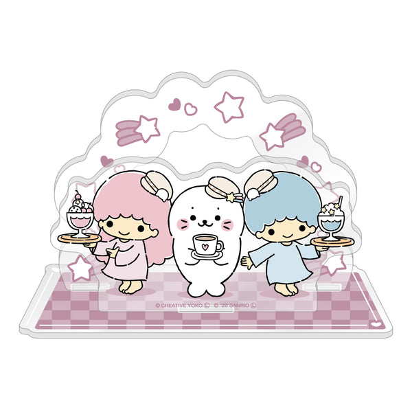 サンリオ - しろたん×サンリオキャラクターズ♡ キデイランド6店舗で「しろたん×はぴだんぶい フェア」を開催