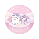 しろたん × サンリオキャラクターズ vol.3　ぷにぷに缶バッジ / しろたん×マイメロディ