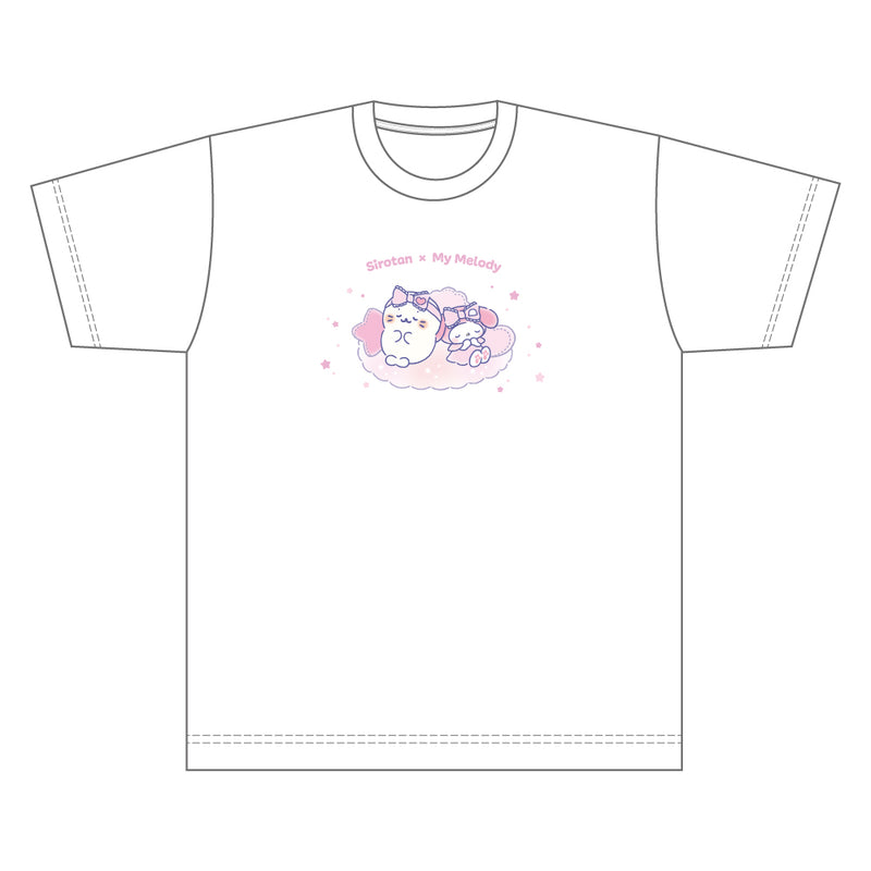 しろたん × サンリオキャラクターズ vol.3　Tシャツ / しろたん×マイメロディ