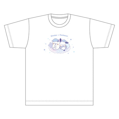 しろたん × サンリオキャラクターズ vol.3　Tシャツ / しろたん×ポチャッコ