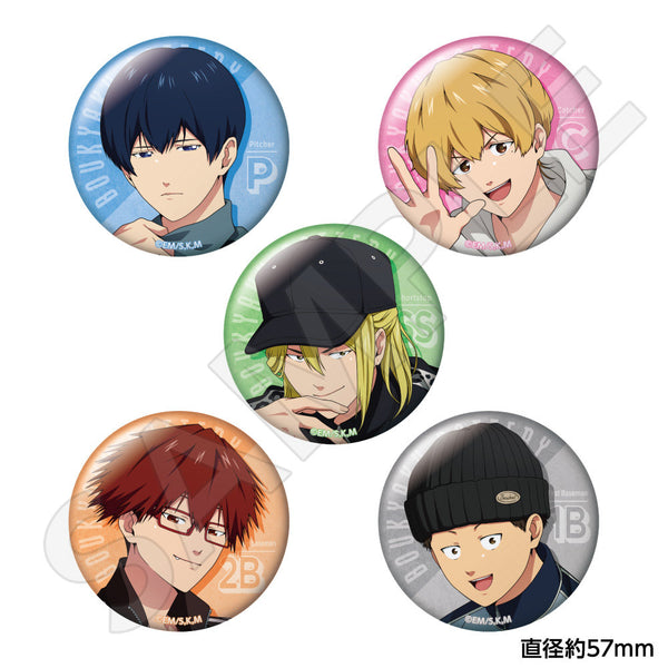 忘却バッテリー トレーディング缶バッジ ジャージstyle (BOX)