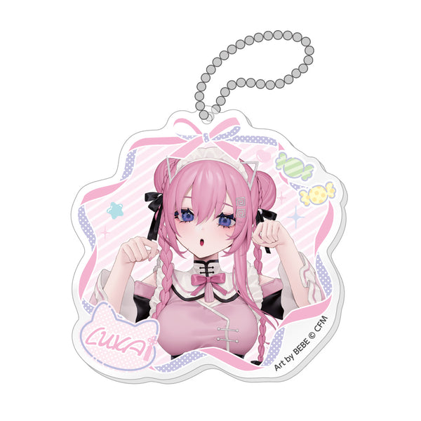 初音ミク 秋葉原フェスティバル2025 アクリルキーホルダー コンセプトカフェver. / 巡音ルカ