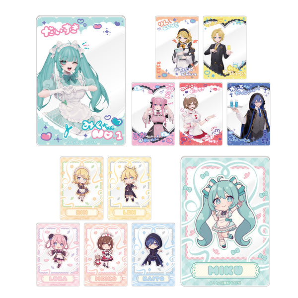 初音ミク 秋葉原フェスティバル2025 トレーディングアクリルカード コンセプトカフェver.(BOX)