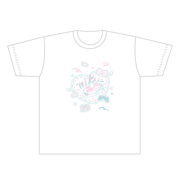 39project シャツ 表記サイズ3L 初音ミク 初音ミク 秋葉原フェスティバル2025 オーバーサイズTシャツ