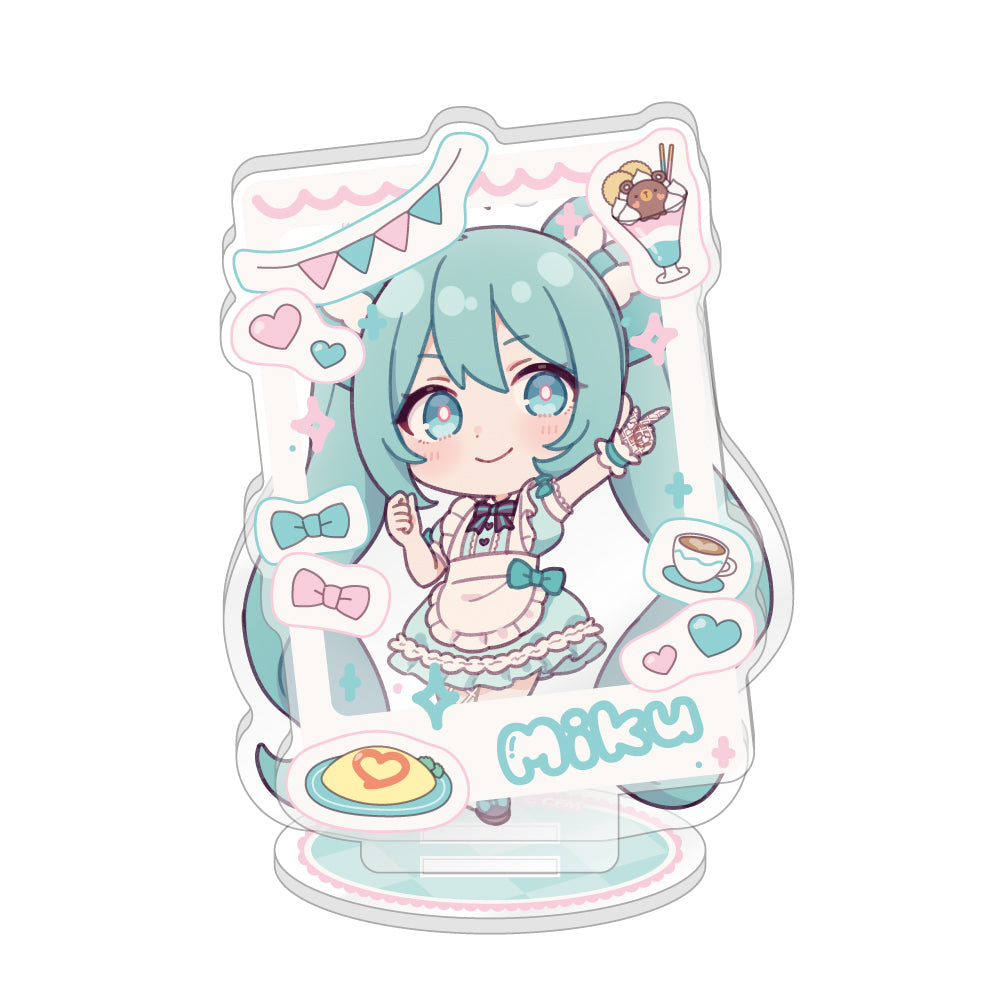 初音ミク 秋葉原フェスティバル2025 ミニキャラアクリルジオラマ コンセプトカフェver. / 初音ミク