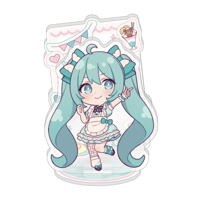 初音ミク 秋葉原フェスティバル2025 ミニキャラアクリルジオラマ コンセプトカフェver. / 初音ミク