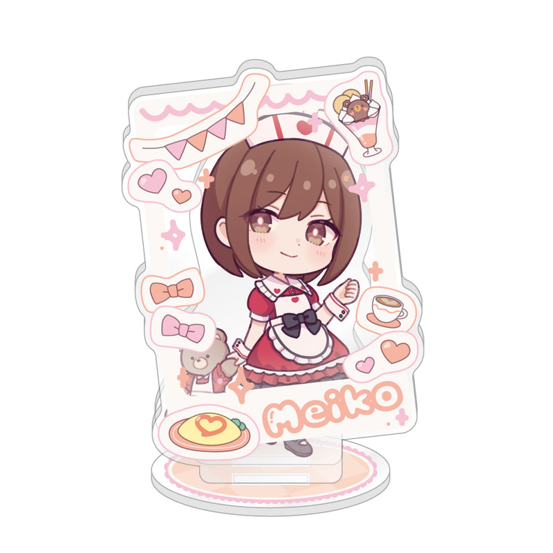 初音ミク 秋葉原フェスティバル2025 ミニキャラアクリルジオラマ コンセプトカフェver. / MEIKO