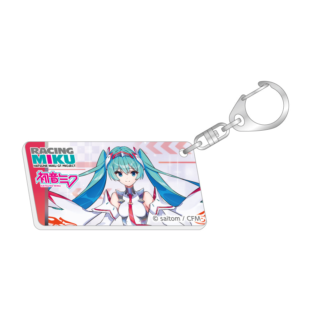 初音ミク レーシングVer.SPA 2025応援Ver. ナンバープレート風