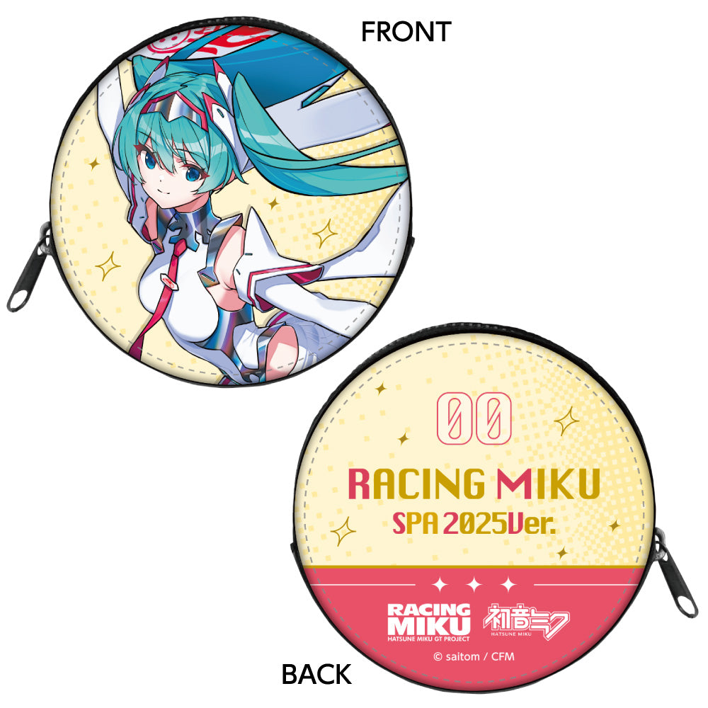 レーシングミク 2025 スポンサー バッジ 初音ミク 初音ミク レーシングVer.SPA 2025応援Ver. おっきめグリッター缶