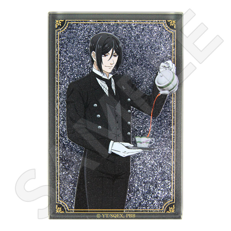 黒執事 -緑の魔女編- 描き下ろしグリッターアクリルブロック / セバスチャン・ミカエリス