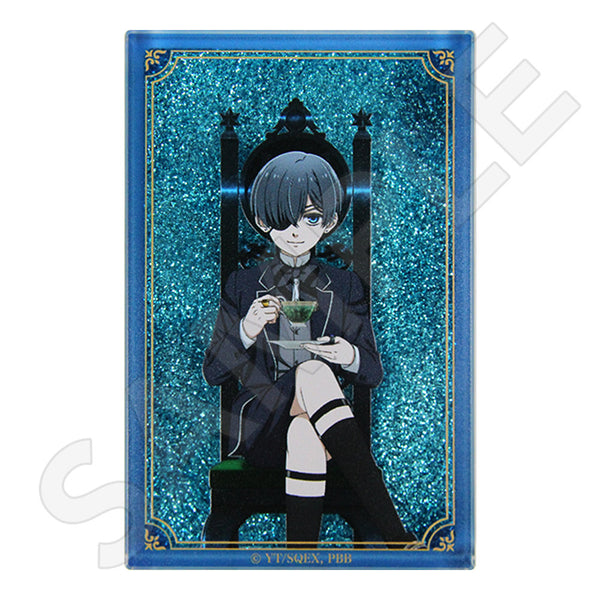 黒執事 -緑の魔女編- 描き下ろしグリッターアクリルブロック / シエル・ファントムハイヴ