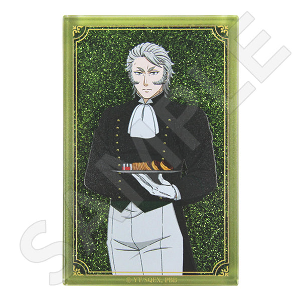 黒執事 -緑の魔女編- 描き下ろしグリッターアクリルブロック / ヴォルフラム・ゲルツァー