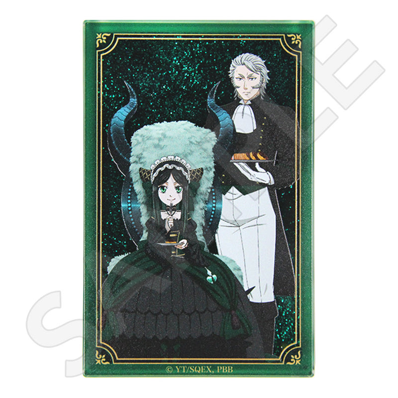 黒執事 -緑の魔女編- 描き下ろしグリッターアクリルブロック / ジークリンデ＆ヴォルフラム