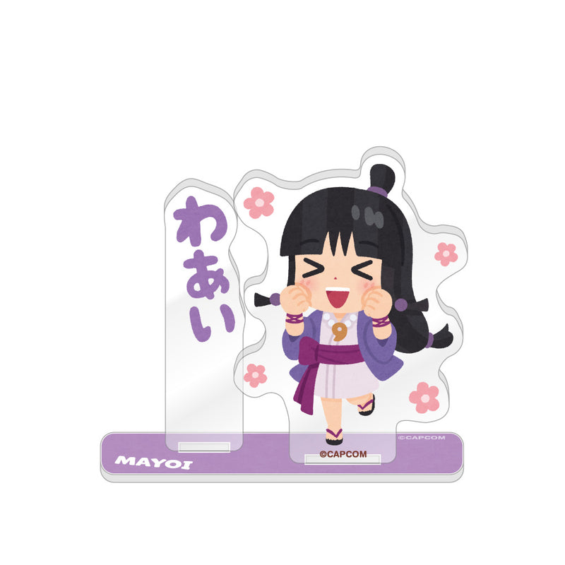 逆転裁判×いらすとや アクリルスタンド / 綾里 真宵| アニメ グッズ 通販 - COCOLLABO ( ココラボ )