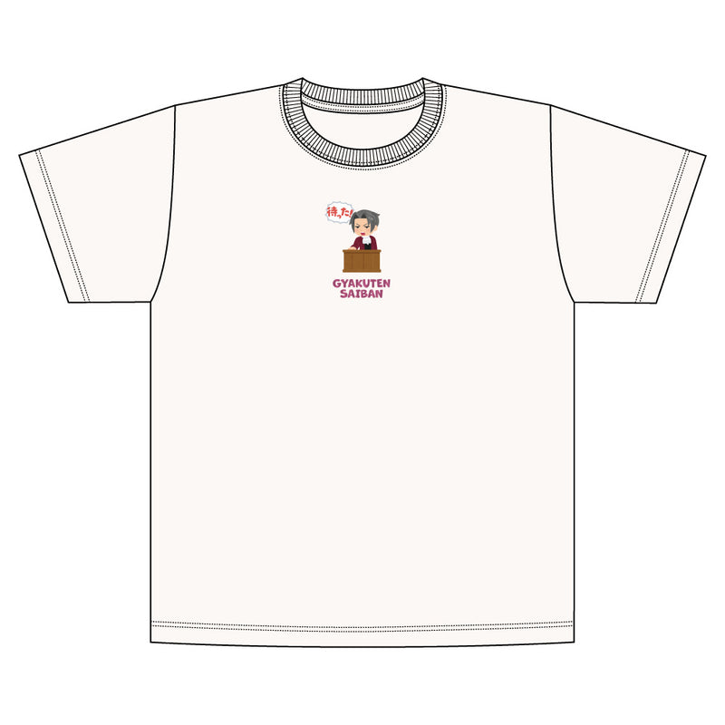 逆転裁判×いらすとや Tシャツ / 御剣 怜侍