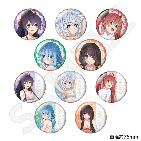 デート・ア・ライブV トレーディングおっきめ缶バッジ(BOX)