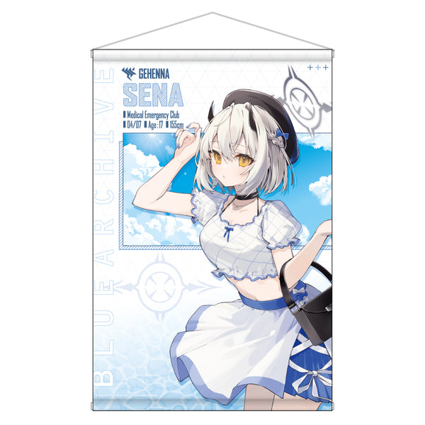 ブルーアーカイブ -Blue Archive- 描き下ろしB2タペストリー 4.5th Anniversary POP UP STORE / セナ