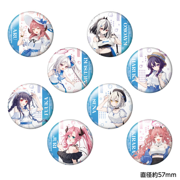 ブルーアーカイブ -Blue Archive- トレーディング描き下ろし缶バッジ 4.5th Anniversary POP UP STORE(BOX)