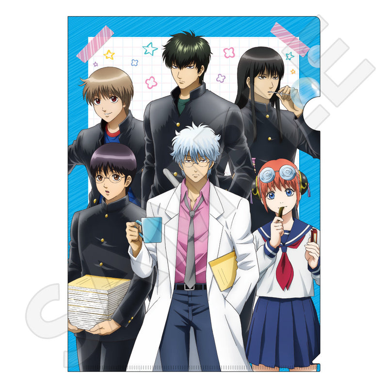 3年Z組銀八先生 クリアファイル 休み時間ver.| アニメ グッズ 通販