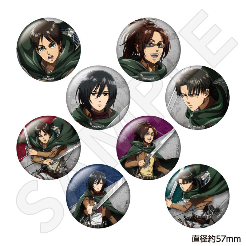 進撃の巨人 トレーディング缶バッジ Fighting ver. (BOX)| アニメ