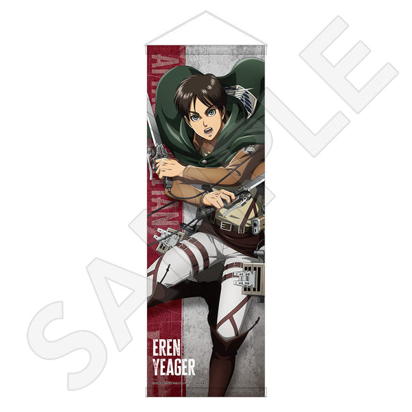 進撃の巨人 B2ハーフタペストリー Fighting ver. / エレン・イェーガー