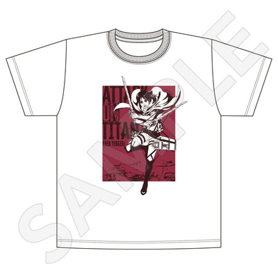 進撃の巨人 Tシャツ Fighting ver. / エレン・イェーガー