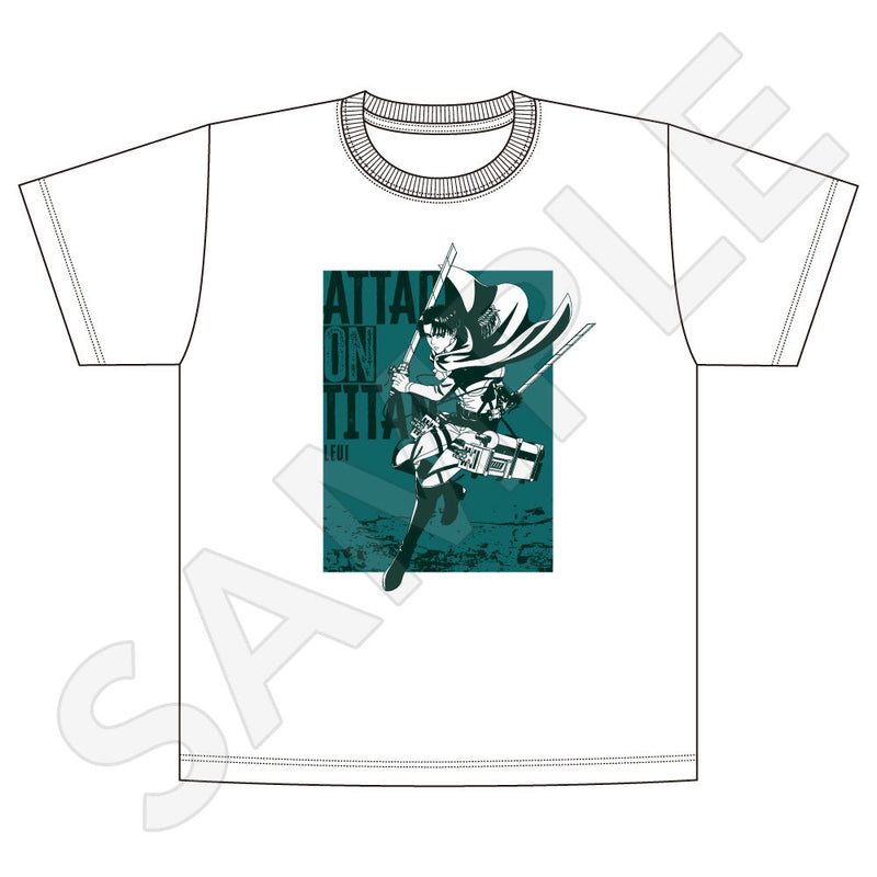 進撃の巨人 Tシャツ Fighting ver. / リヴァイ・アッカーマン| アニメ