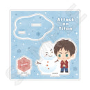 進撃の巨人 ちびキャラアクリルスタンド 雪だるまver. / エレン・イェーガー