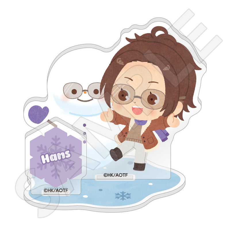 進撃の巨人 ちびキャラアクリルスタンド 雪だるまver. / ハンジ・ゾエ