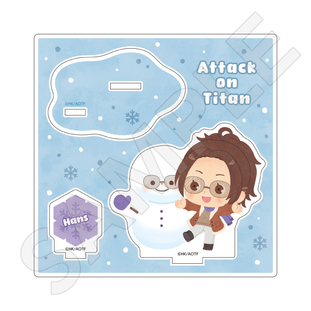 進撃の巨人 ちびキャラアクリルスタンド 雪だるまver. / ハンジ・ゾエ