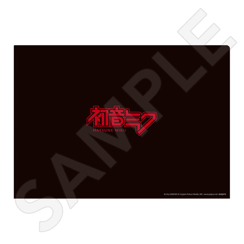 初音ミク クリアファイル バンドver.
