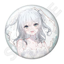 猫麦とろろ おっきめグリッター缶バッジセット