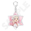 ラブライブ！スーパースター!! オーロラアクリルキーホルダー / 嵐 千砂都 ホワイトポンチョver.