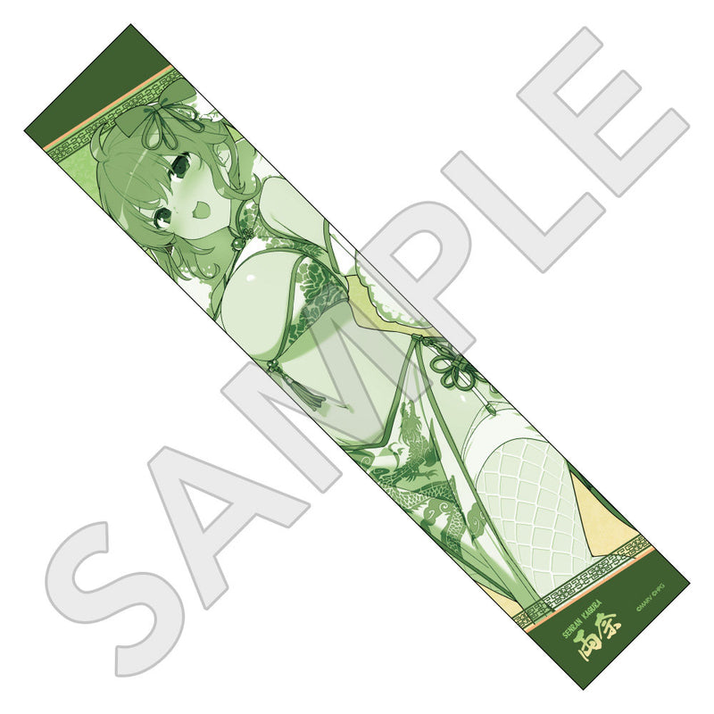 閃乱カグラ 描き下ろしマフラータオル / 両奈| アニメ グッズ 通販