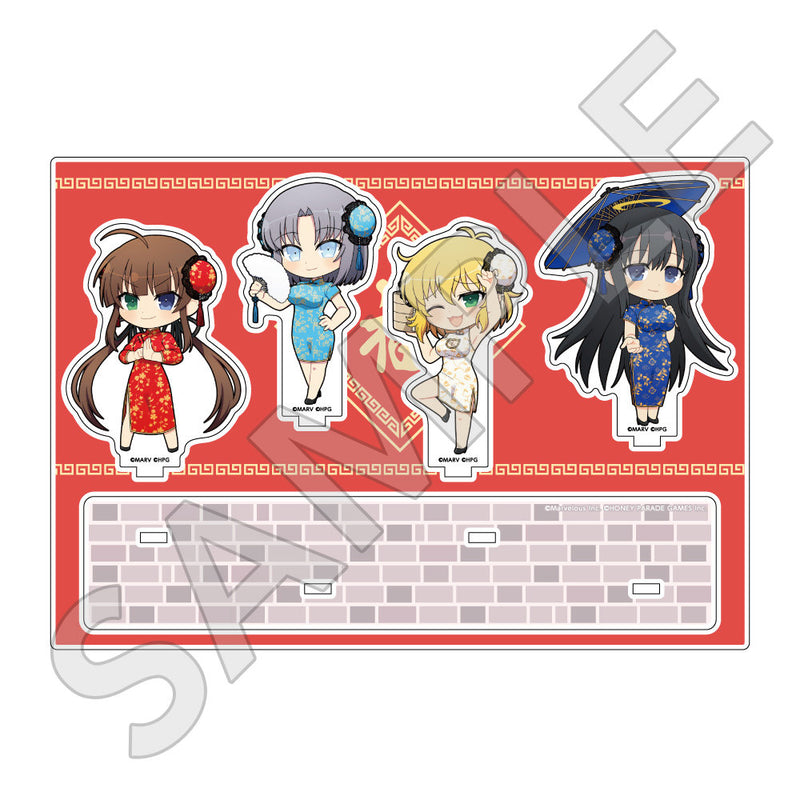 閃乱カグラ ちびキャラアクリルジオラマ| アニメ グッズ 通販