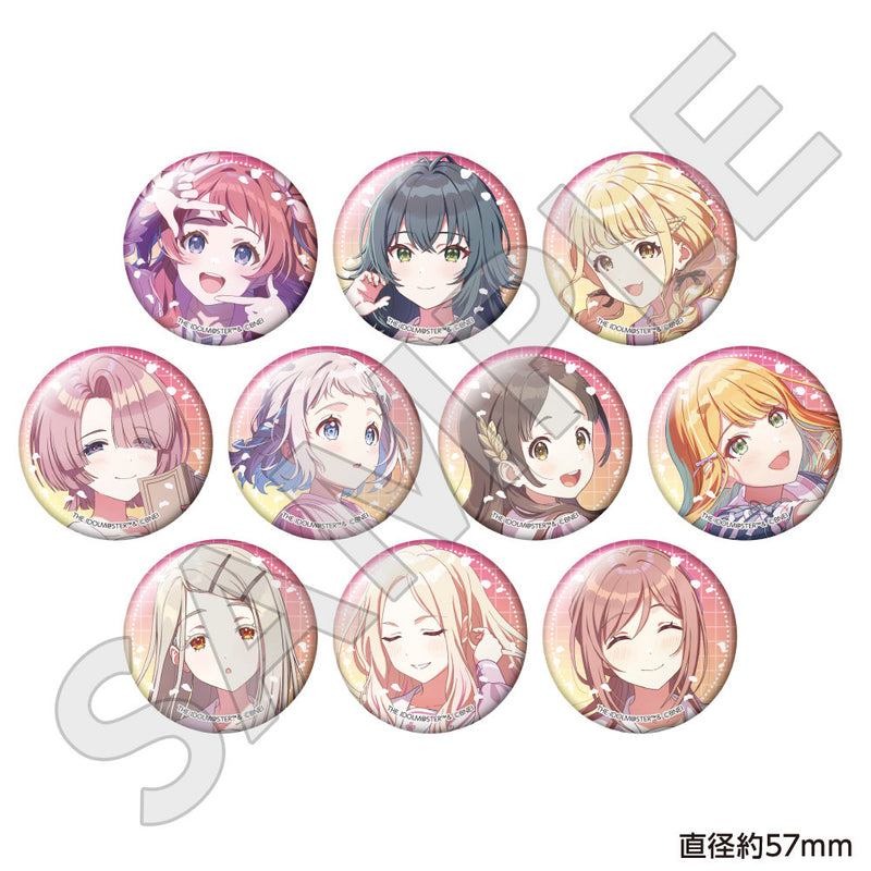 学園アイドルマスター トレーディングホログラム缶バッジ 桜フォト