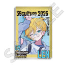 39Culture 2026 FASHION 雑誌風アクリルブロック / 鏡音レン