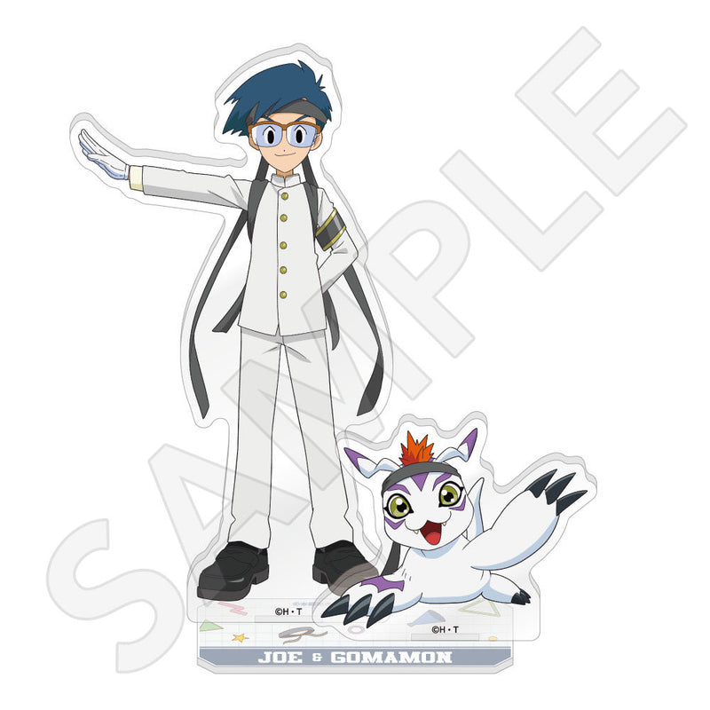 キャラデコ　250円/本　計49本 デジモンアドベンチャー ペアアクリルスタンド / 城戸丈＆ゴマモン